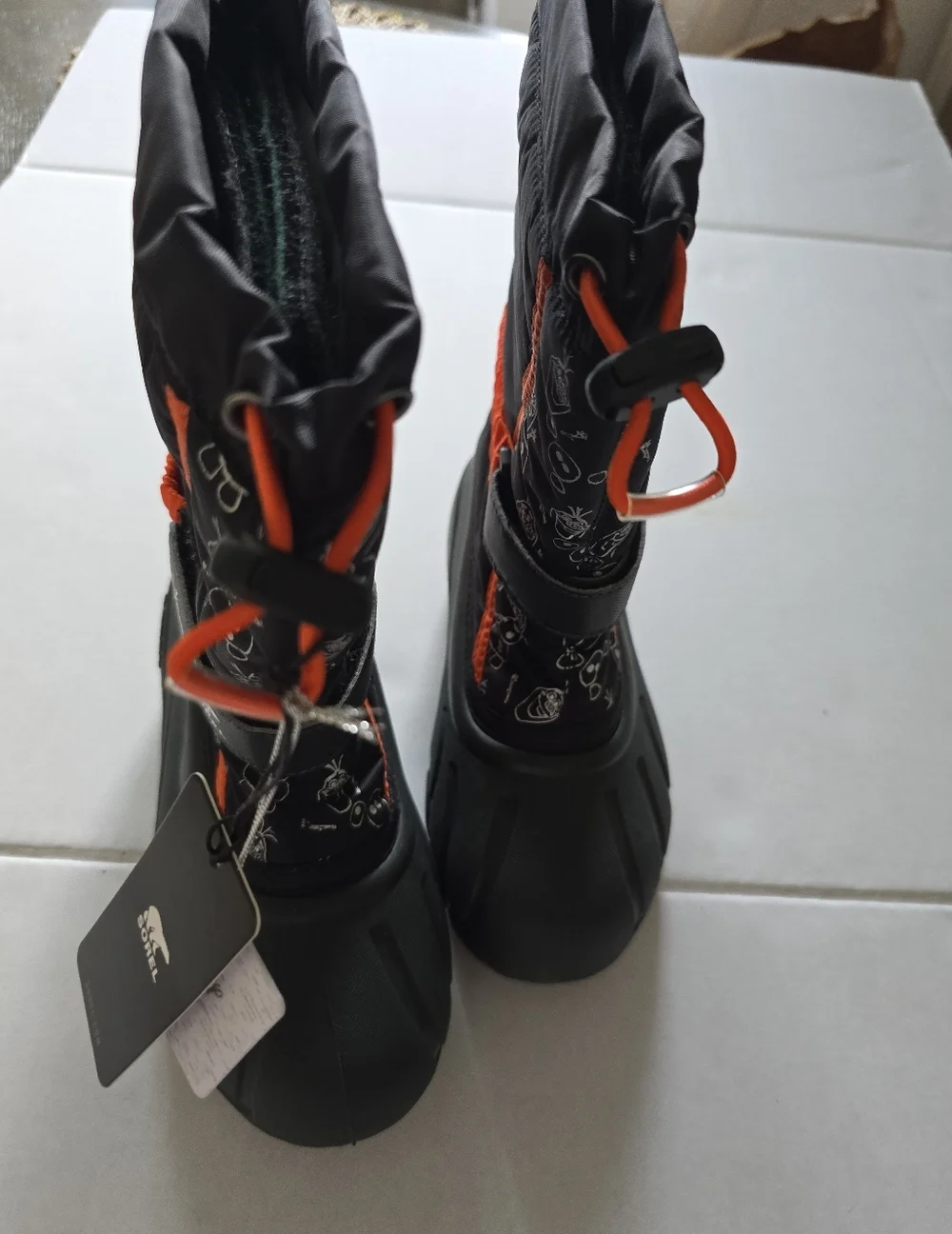 Sorel X Disney Olaf Frozen Snow Boots Size 1 For Kids